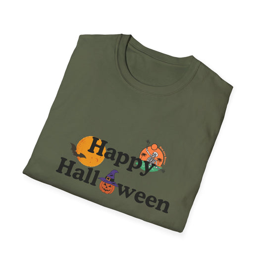 Halloween Happy Unisex Softstyle T-Shirt