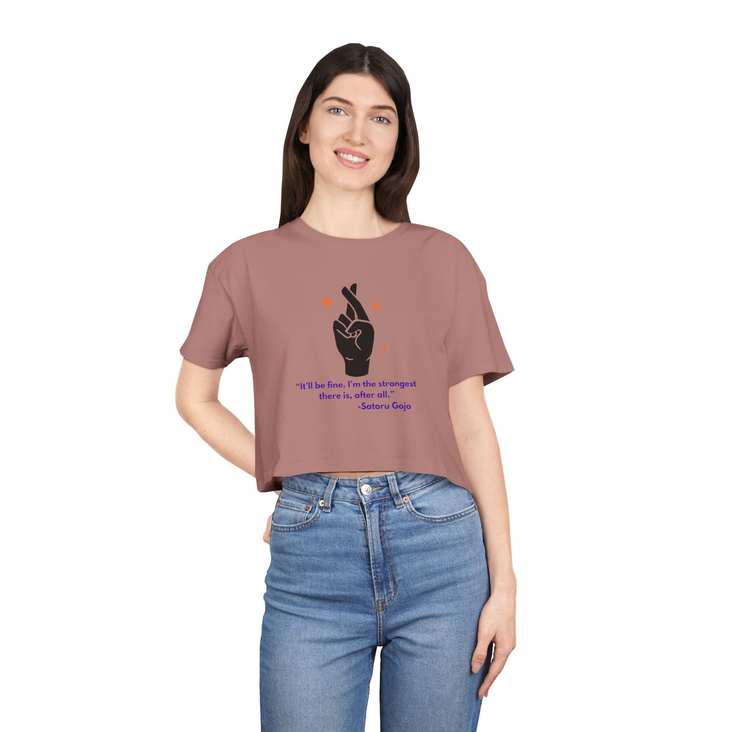 Inspirational Women's Crop Tee