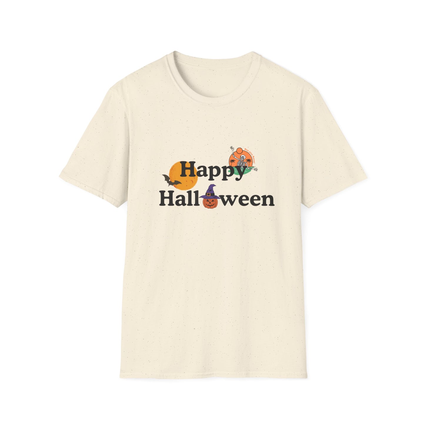 Halloween Happy Unisex Softstyle T-Shirt