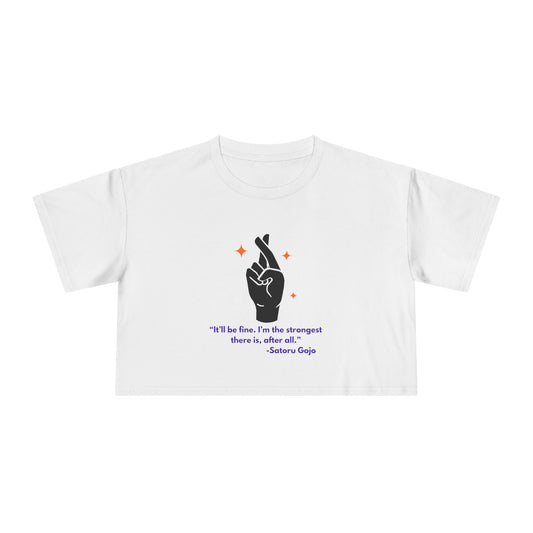 Inspirational Women's Crop Tee