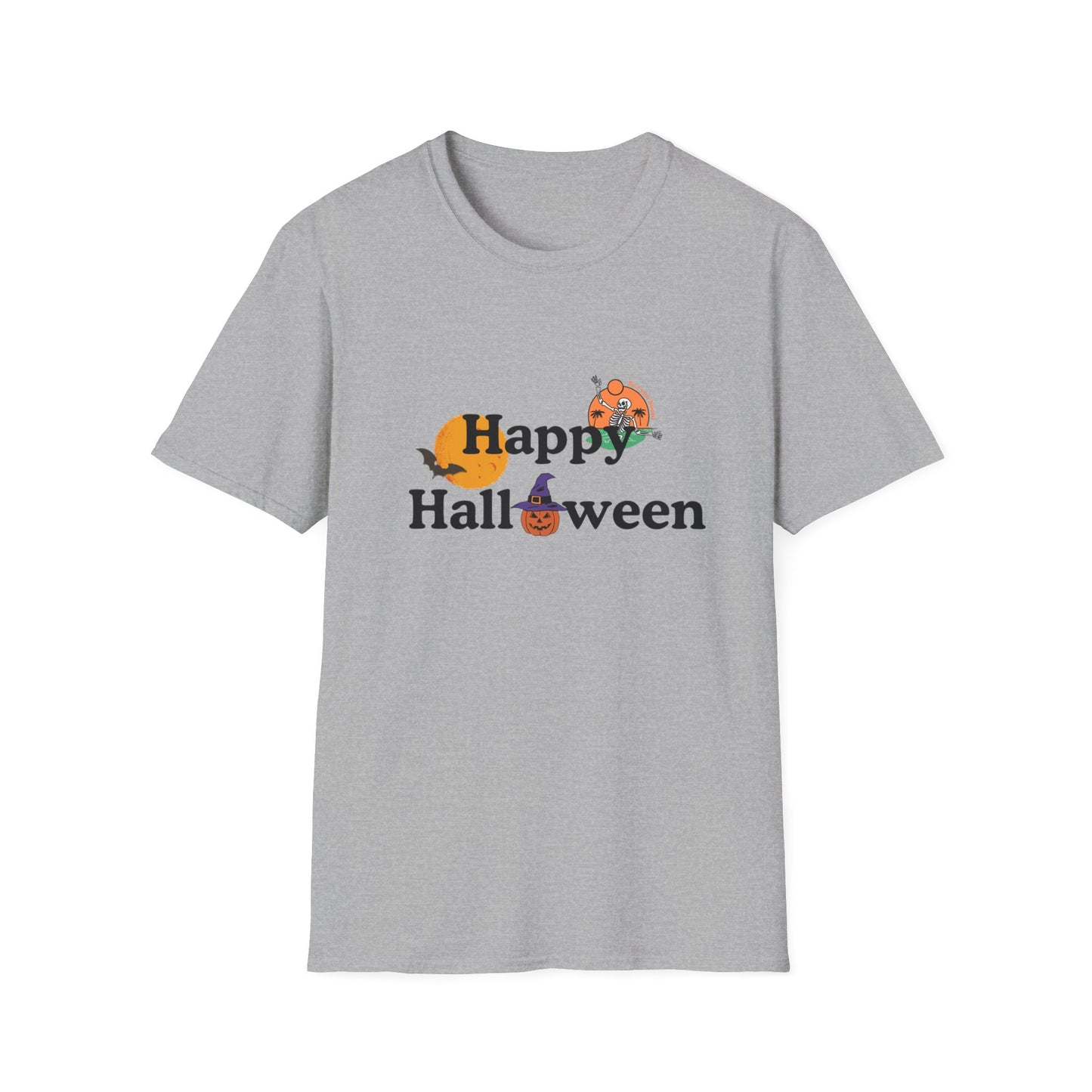 Halloween Happy Unisex Softstyle T-Shirt
