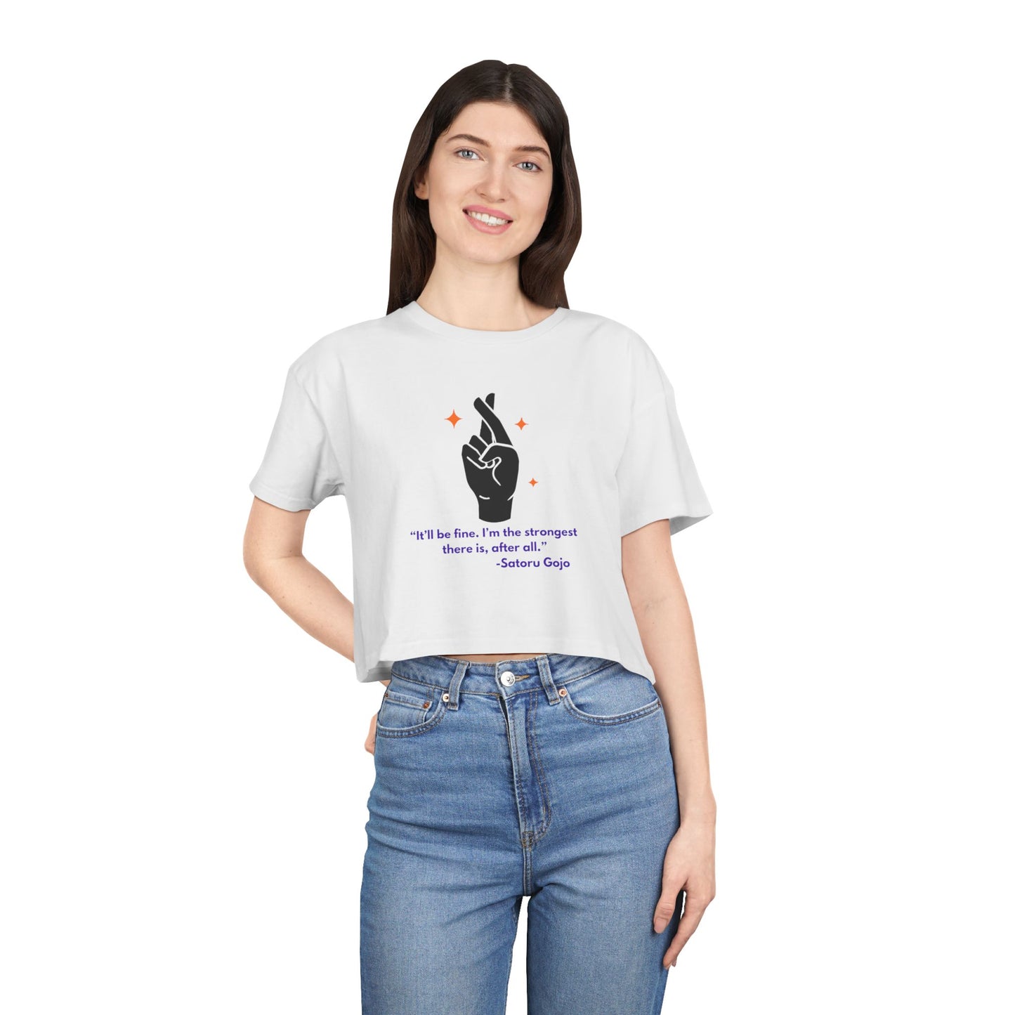 Inspirational Women's Crop Tee