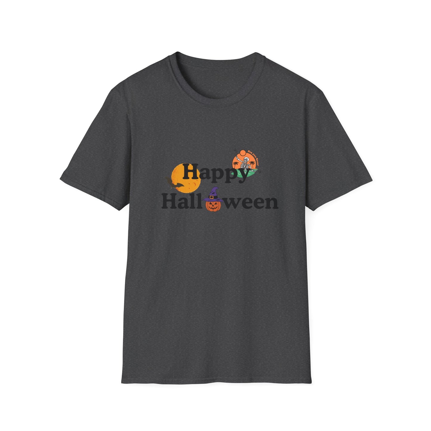 Halloween Happy Unisex Softstyle T-Shirt