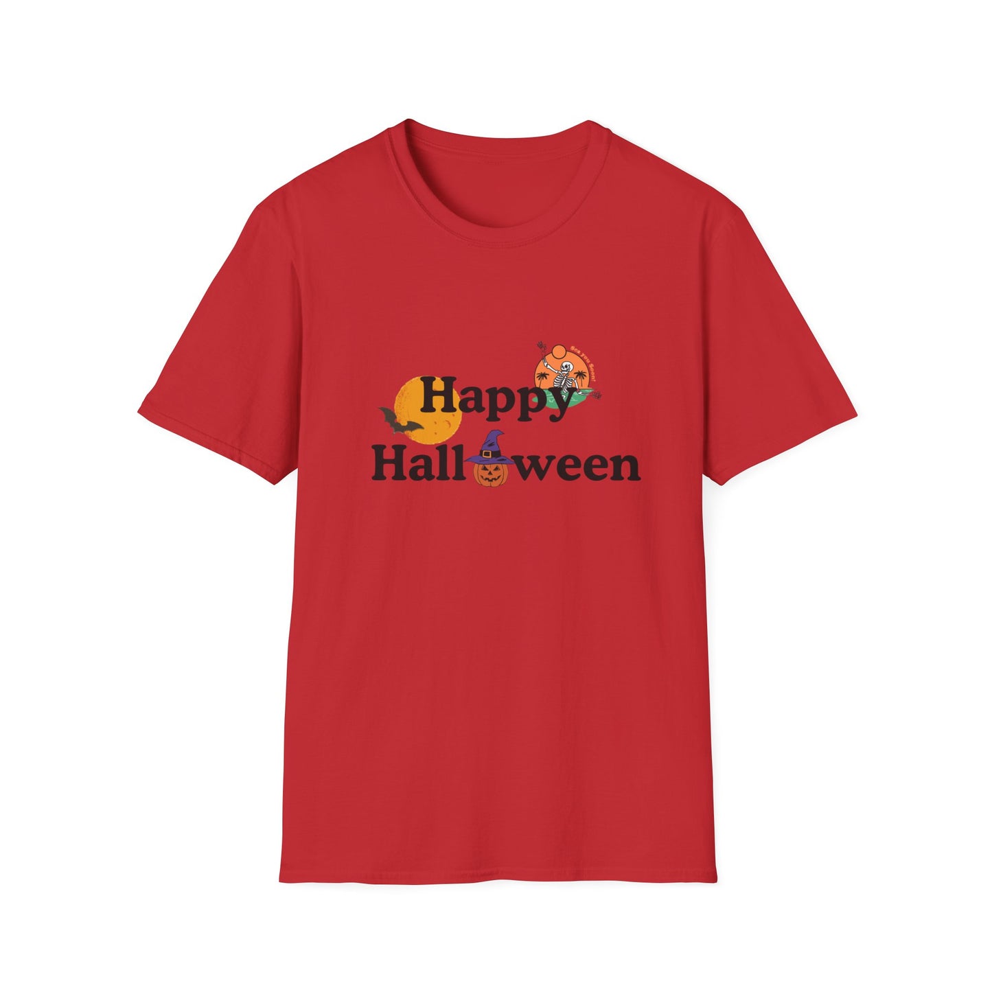 Halloween Happy Unisex Softstyle T-Shirt