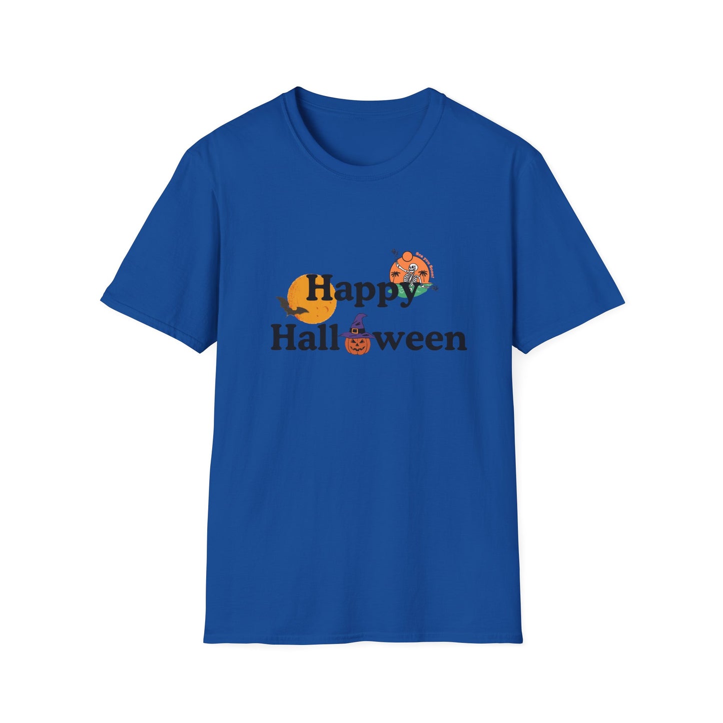 Halloween Happy Unisex Softstyle T-Shirt