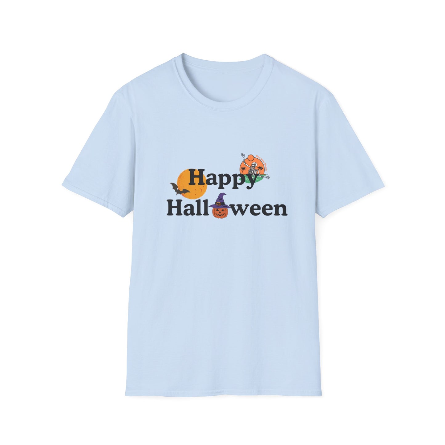 Halloween Happy Unisex Softstyle T-Shirt